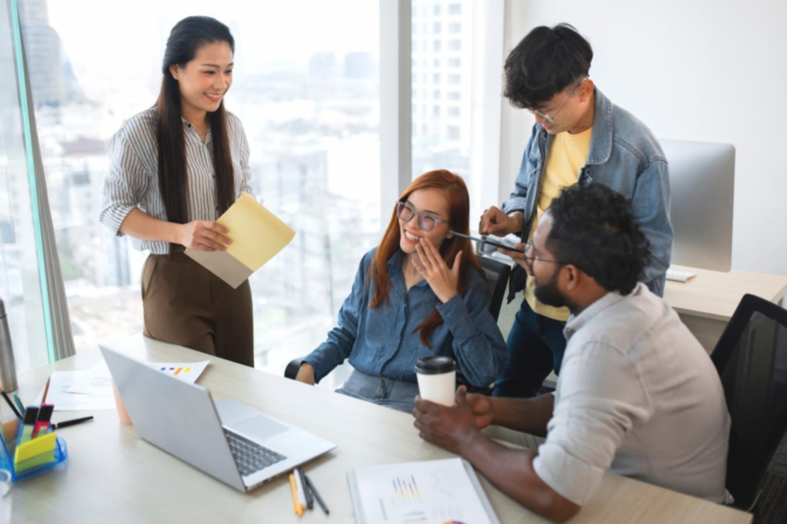 Session de mentorat en analyse financière